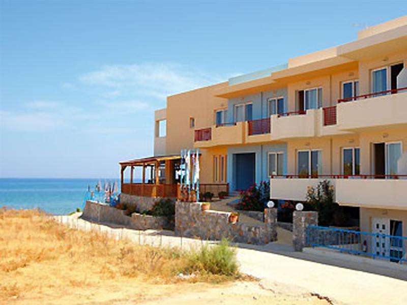Danaos Beach Apartments Sfáka Esterno foto